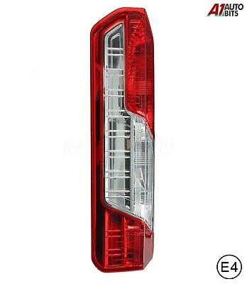 Ford Transit MK8 2014+ Rear Back Tail Light Lamp Lens Lh Left Side E4 ...