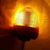 2x Flexi Din Spigot Pole Mount Led Flashing Orange Warning Beacon Lights Lamps - Image 8