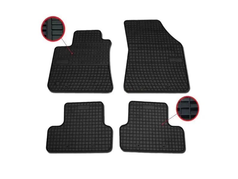 High-quality rubber mats for Renault Megane IV 2015+ - Image 2